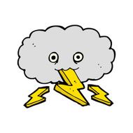 Cartoon Thundercloud N21