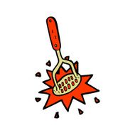 cartoon potato masher N18