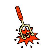 cartoon potato masher N19