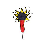 Cartoon Microphone N24