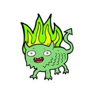 cartoon little demon N23