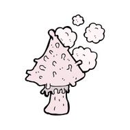 cartoon mushroom N68