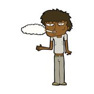 cartoon smoker N13