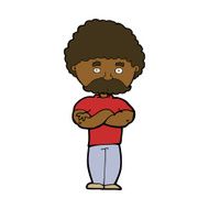 cartoon dad with folded arms N8