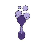 cartoon exploding chemicals N4
