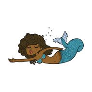 Cartoon Mermaid N55