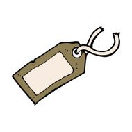 cartoon luggage tag N33