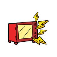 Cartoon Microwave N14