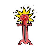 Cartoon Thermometer N16