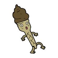 Cartoon Ice Cream N45
