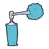 cartoon spray can N68