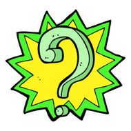 Cartoon Question Mark N37
