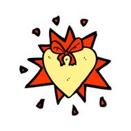 Cartoon Love Heart N28