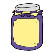cartoon jar of jam N9