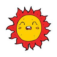 Cartoon Sun N77