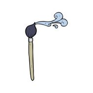 cartoon artist's brush N23