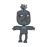 Cartoon Robot N233