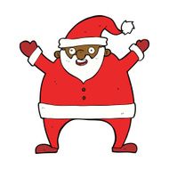Cartoon Santa Claus N294