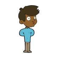 cartoon boy staring N15