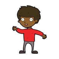 cartoon happy boy N196