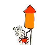 cartoon firework N44