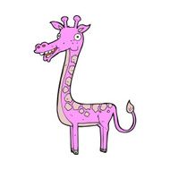 Cartoon Giraffe N35