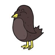Cartoon Bird N305