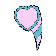 cartoon love heart symbol N8