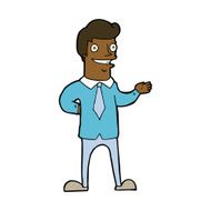 cartoon salesman N21