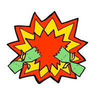 cartoon christmas cracker N37