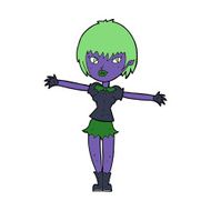 Cartoon Vampire Girl N183