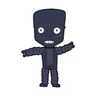 Cartoon Robot N234