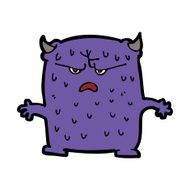 cartoon little alien N28