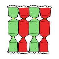 cartoon christmas cracker N39