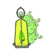 cartoon spooky lantern N25