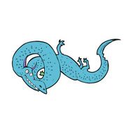 cartoon chinese dragon N13