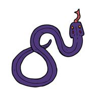 Cartoon Snake N170