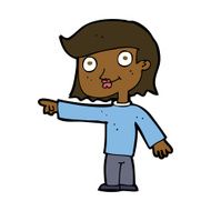 cartoon pointing person N9