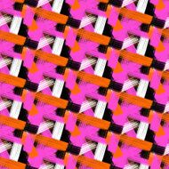 Vector seamless bold plaid pattern N2