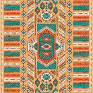 Tribal vintage ethnic seamless N21