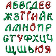 Russian Cyrillic Alphabet N4