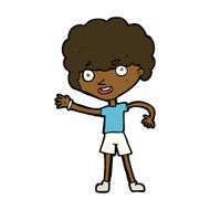 cartoon sporty person N8
