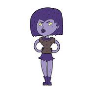 Cartoon Vampire Girl N186