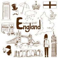 Collection of England icons N2