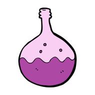 cartoon bubbling chemicals N21