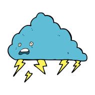 Cartoon Thundercloud N22