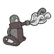 cartoon tank robot N7