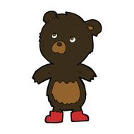 cartoon cute little bear N12