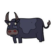 Cartoon Bull N30
