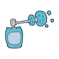 cartoon spray can N71